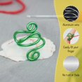 thumbnail image 4 of Binwennn Clothes for Beginners Handmade Crochet Tension Ring Lefties & Righties Yarn Tension Control Ring Adjustable Hook Ring Companion Ring Yarn Regulator For Crocheters, 4 of 7