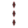 thumbnail image 3 of Maoww Bike Tail Lights LED USB Rechargeable Bicycle Safety Cycling Mountain Bikes Signal Rear Lamp Survival Accessories Red 3Set, 3 of 6