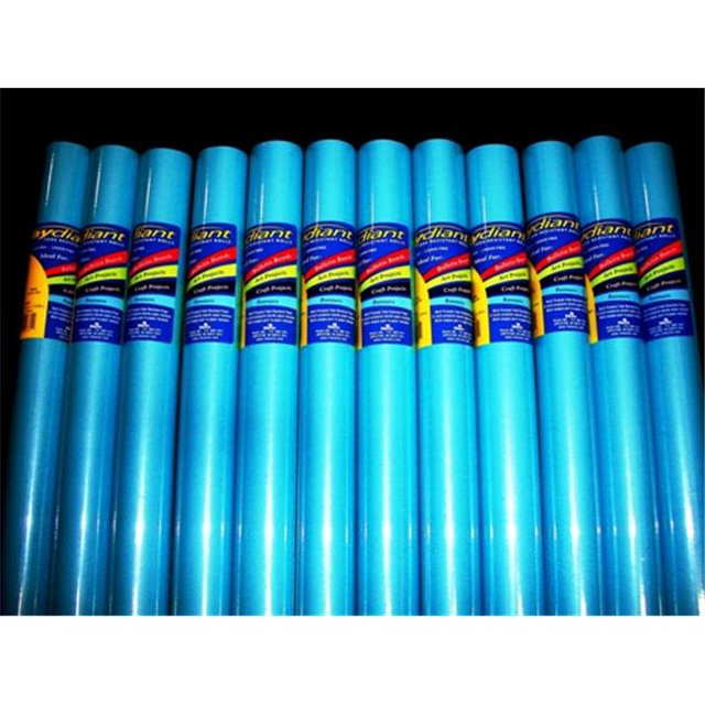 80066 RiteCo Raydiant RiteCo Raydiant Rouleaux d'Art Résistants à la Décoloration Bleu Pâle 36 Po X 30 Pi Lot de 12