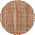 thumbnail image 1 of Ahgly Company Indoor Round Abstract Red Abstract Area Rugs, 7' Round, 1 of 6