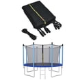 thumbnail image 1 of Gymax Filet de Sécurité de Remplacement pour Trampoline de 14 Pi Résistant aux Intempéries, 1 of 10