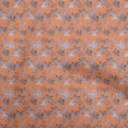 thumbnail image 1 of oneOone Rayon Orange Fabric Tropical Sewing Craft Projects Fabric Prints By Yard 56 Inch Wide, 1 of 5