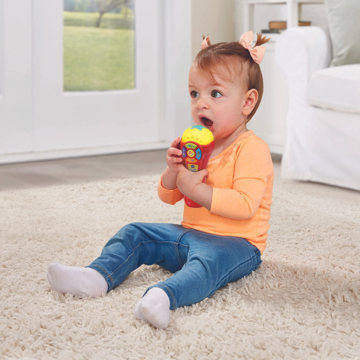 VTech® Baby micro des P'tits loulous - Un jeu musical pour les tout-petits - Version française