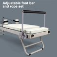 thumbnail image 2 of Foldable Pilates Reformer, Pilates Machine & Equipment for Home use, White, 2 of 7