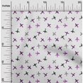 thumbnail image 2 of oneOone Velvet Purple Fabric Travel Fabric For Sewing Printed Craft Fabric By The Yard 58 Inch Wide, 2 of 5