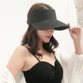 thumbnail image 4 of 1pc Summer Sun Hat Sun Protection Visor Folding Hat Sun Shade for Women, 4 of 9
