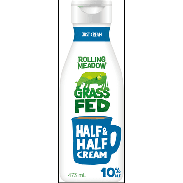 Rolling Meadow Grass Fed 10% Half & Half Cream