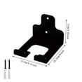 thumbnail image 1 of Jovati Wall Mounted Drill Storage Rack Steel Garage Tool Organizer Hook for Power Drills and Garden Tools, 1 of 6