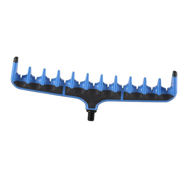 jinwen Carp Fishing Rod Holder Stable Fishing Rod Storage Rack for Fishing Supplies Blue