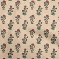 thumbnail image 1 of oneOone Silk Tabby Peach Fabric Block Craft Projects Decor Fabric Printed By The Yard 42 Inch Wide, 1 of 6