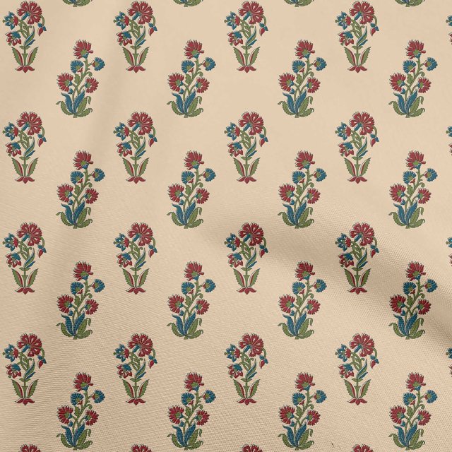 oneOone Silk Tabby Peach Fabric Block Craft Projects Decor Fabric Printed By The Yard 42 Inch Wide