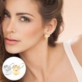 thumbnail image 3 of 12 Pcs Boucles d'Oreilles à Pression Vierges Clip de Compression Boucles d'Oreilles DIY pour Filles, 3 of 8