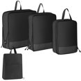 thumbnail image 1 of LCXmlly Waterproof Luggage Organizer 3Pcs 4Pcs Storage Travel Packing Set Double Zipper Luggage Organizer, 1 of 9