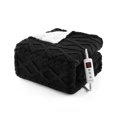 thumbnail image 1 of Electric Heated Throw Blanket - 10 Adjustable Heat Levels, 10-Hour Timer, ETL Certified, Portable, Washable, Fast Heating - 50x60 inches, 1 of 8