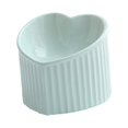 thumbnail image 1 of Ceramic Tilted Elevated Cat Bowl Handicrafts Porcelain Cat Feeding Bowl Cute Simple Cleaning for Cats Kitten Small Dogs Functional Food Green, 1 of 8
