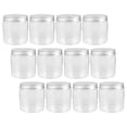 thumbnail image 3 of 12Pcs Small Mason Jars with Airtight Lid Clear Canning Jar Reusable Small Jams Jars, 3 of 5