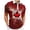 Wine, variant on YUEVE Canada Day Polo Shirt Men Summer Vintage Short Sleeve Maple Leaf Flag Graphic Golf Shirts Casual Breathable Tee Tops