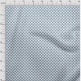 thumbnail image 4 of oneOone Cotton Poplin Twill Medium Blue Fabric Block Craft Projects Decor Fabric Printed By The Yard 56 Inch Wide, 4 of 5
