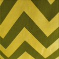 thumbnail image 1 of Ahgly Tapis d'Intérieur Lavable en Machine Carré Transitionnel Brun Bronze Foncé, 6 Pieds Carré, 1 of 7
