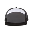 thumbnail image 1 of Richardson Seven-Panel Trucker Cap, One Size, CharcoalBlackWhite, 1 of 6