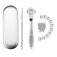thumbnail image 2 of Dead Skin Remover Non Slip Handle Portable Stainless Steel Exfoliation Foot Rasp 4 Piece, 2 of 8