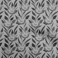 thumbnail image 1 of oneOone Tissu Jersey Viscose Gris Floral Rétro Matériel de Robe Tissu Imprimé Tissu au Mètre 60 Pouces de Large, 1 of 5