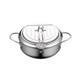 thumbnail image 2 of Friteuse Japonaise en Acier Inoxydable avec Contrôle Précis de la Température et Support de Filtration d'Huile Intégré, 2 of 6