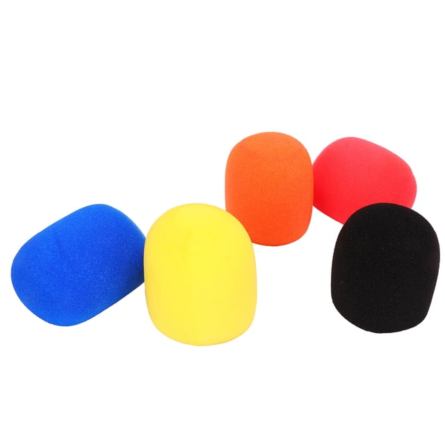 Protecteur Coupe-Vent pour Microphone, Polyester Respirant Sans Décoloration, Éponge de Protection Résistante aux Déchirures, Forte Élasticité Douce pour Karaoké
