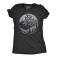 thumbnail image 1 of Womens Get Lost In Nature Tshirt Cool Outdoor Adventure Tee for Ladies (Heather Black) - XXL, 1 of 3