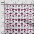 thumbnail image 1 of oneOone Tissu Georgette Viscose Tissu à Imprimé Cachemire Ikat BTY 42 Pouces de Large, 1 of 4