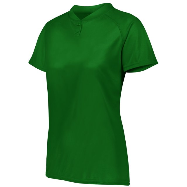 Augusta sportswear Women's Attain Wicking Two Button Softball Jersey