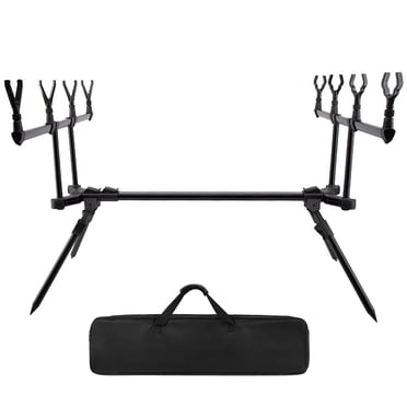 Adjustable Retractable Carp Fishing Rod Pod Stand Holder Fishing Pole Pod Stand