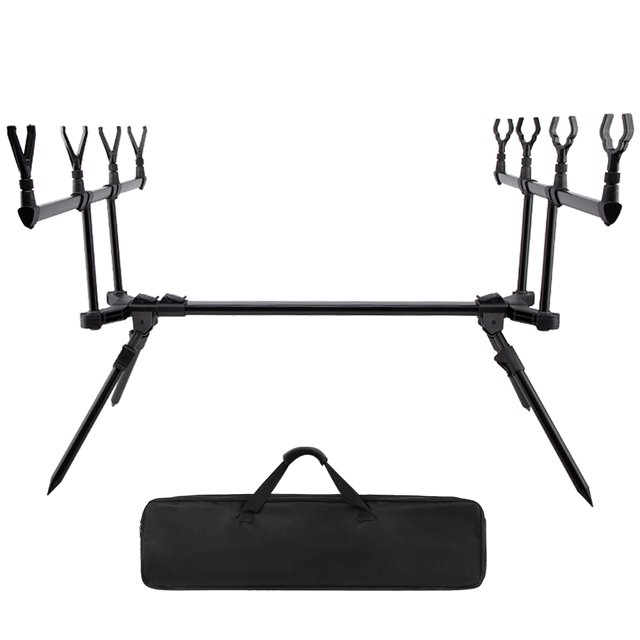 Adjustable Retractable Carp Fishing Rod Pod Stand Holder Fishing Pole Pod Stand