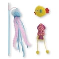 thumbnail image 2 of Catit Sea Animal Cat Toy, 3pk, 2 of 3