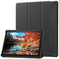 thumbnail image 1 of Étui en PU pour Amazon Fire HD 10 2023, Réveil/sommeil Automatique, Support Trifold, Couverture Intelligente pour Tablette pour Amazon Fire HD 10 2023, Version Noire, 1 of 6