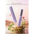 thumbnail image 3 of Latest Hairdressing Comb,Ceramic Hair Dressing Comb,Mini Dual Purpose Curling Iron Smooth Straight,Rechargeable Portable Hair Straightener Brush (Purple), 3 of 9