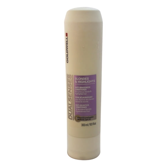 Dualsenses Blondes Highlights Anti-Brassiness Conditioner by Goldwell for Unisex - 10.1 oz Conditioner