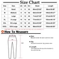 thumbnail image 3 of Yuyuzo Cotton Linen Pants for Women Elastic High Waisted Loose Fitted Slacks Trouser with Pockets Solid Color, 3 of 7