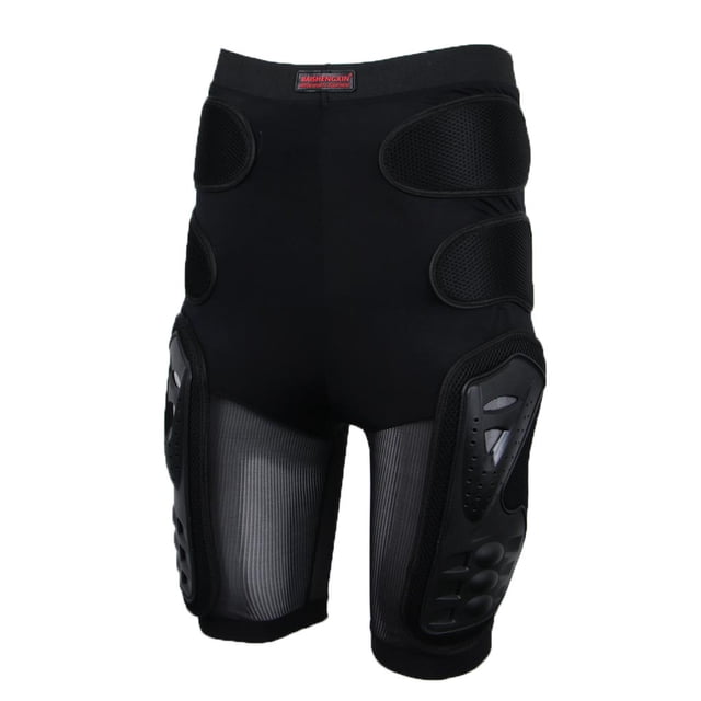Miulika Motorcycle Motocross Pants Hip Shorts Bum Padded Protector XXL