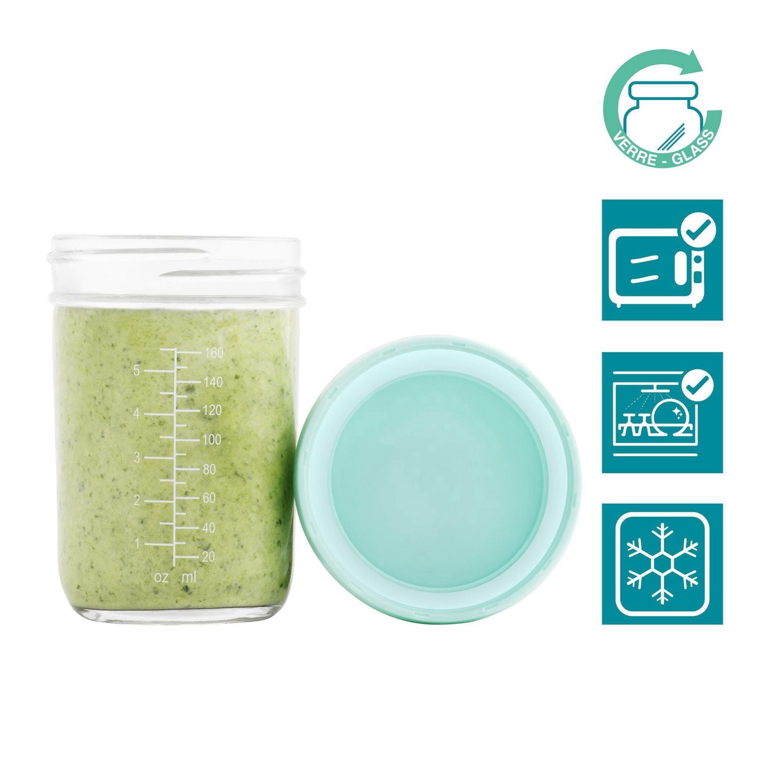Babymoov Pots de Conservation en verre