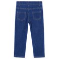 thumbnail image 2 of KIDSCOOL SPACE Baby Little Girls Jeans,Strawberry Embroidered Strechy Denim Soft Slim Pants,4-5 Years, 2 of 6