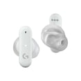 thumbnail image 3 of Logitech G FITS True Wireless Gaming Earbuds, Custom Molded Fit, LIGHTSPEED + Bluetooth, Four Beamforming Microphones, PC, Mac, PS5, PS4, Mobile, Nintendo Switch - White; - True wireless earphones with mic - in-ear - Bluetooth / LIGHTSPEED - white, 3 of 19
