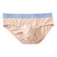 thumbnail image 2 of ylioge Mens Underwear Low Rise Briefs Boys Casual Stretchy Color-Block Breathable High-Cut Basic Comfort Hipster Underpants, 2 of 6