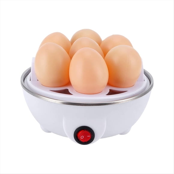 Electric Egg Cooker Boiler Maker Soft Medium or Hard Boil Single Layer Egg Maker,Egg Steamer US Plug,1 * Egg Cooker