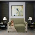 thumbnail image 1 of Housse de Protection Réversible pour Meubles de Chiens et Chats Chaise Marine/gris, 1 of 5