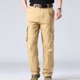 thumbnail image 2 of Birdeem Mens Outdoors Thick Straight-Leg Pants Mountain Climbing Multi-Pocket Overalls Trousers, 2 of 12