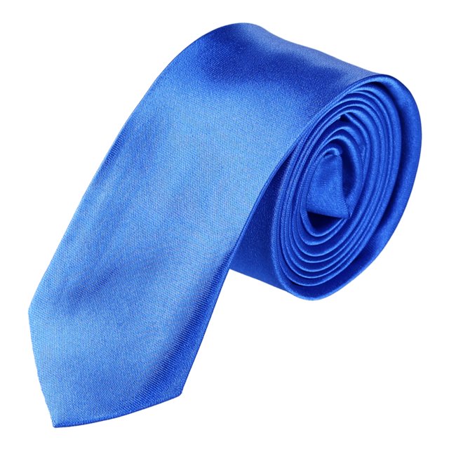 INSPIRE CHIC Cravates pour Hommes à Nouer Soi-Même, Couleur Unie, Affaires, Fête, Fines, Bleu Marine, Taille Unique