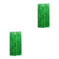 thumbnail image 4 of maskred Non-toxic Foil Fringe Curtain Exquisite Craft And Multiple Colors Green 3*1m 2Set, 4 of 5