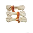 thumbnail image 1 of Masters Best Friend 3 Pack of Rawhide Knot Bones for Dogs 8-9", 1 of 3