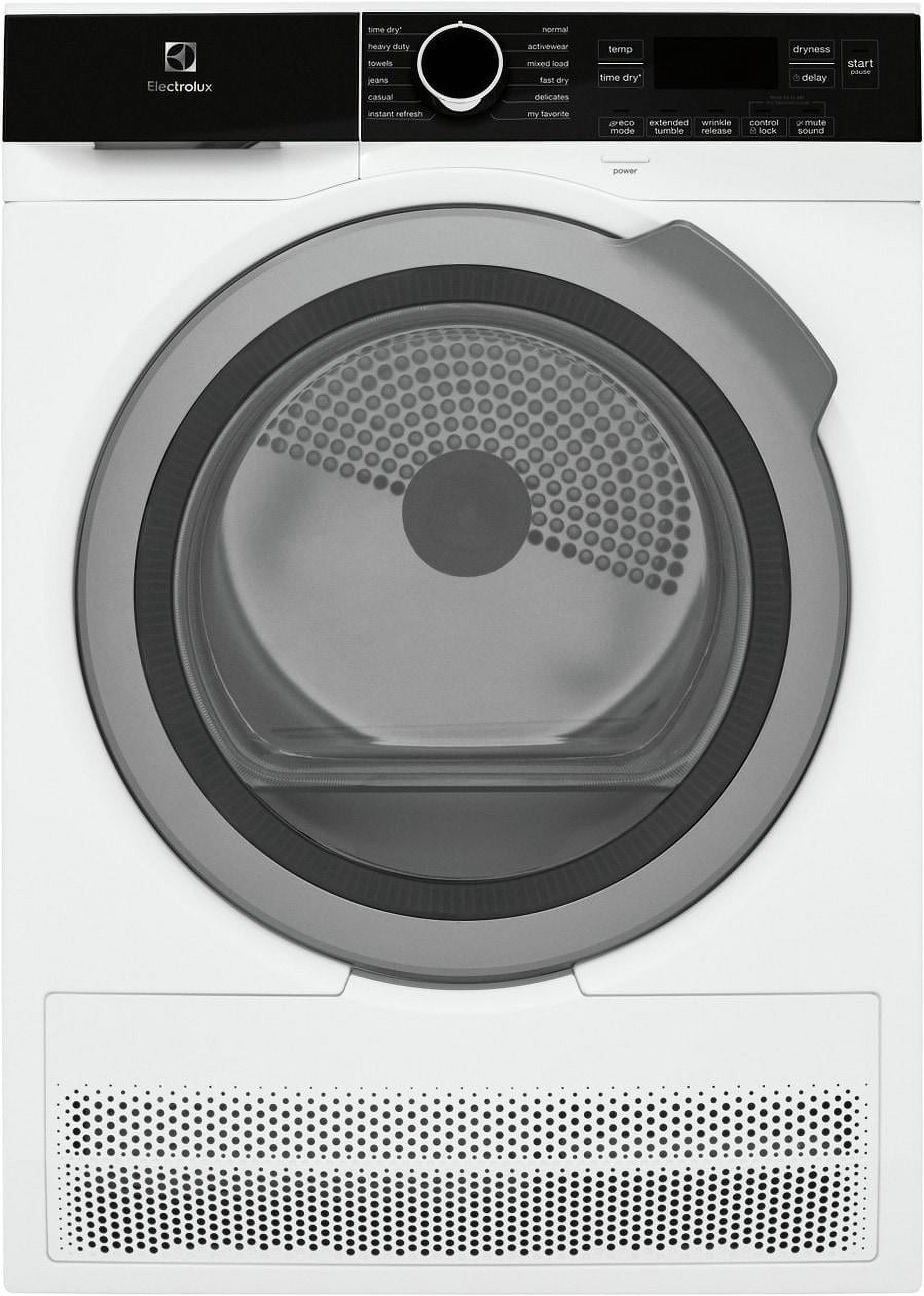 ELECTROLUX ELFE4222AW FRONT LOAD ELECTRIC DRYER White